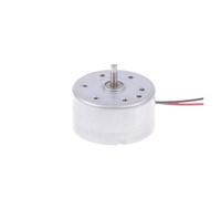 RF-300EA-1D390 DC 1.5V 3V 5V 6V 7250RPM Mini Mute 24mm Round Spindle Motor Precious Metal Brush Engine DIY Solar Power Toy Model
