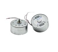 RF-300EA-1D390 DC1,5 V 3 V 5 V 6 V 7250 tr/min Silencieux 24 mm Broche ronde Démarreur électronique en métal précieux Moteur DIY Panneau solaire Jouet d'alimentation DWBPGVUN