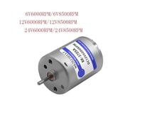 RF-370 DC Deceleration electronic starter High Power High Speed DC electronic starter 6V 12V 24V 6000RPM 8500RPM Speed Adjustable DC electronic starter Long Life Time IINKUEYK(6V8500RPM)