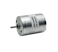 RF-370CA Démarreur électronique 24 mm DC 3 V-12 V 4500 tr/min à faible courant Brosse en métal précieux Broche ronde Démarreur électronique DIY Pompe à air jouet