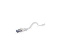 Renkforce RF-4149840 RJ45 Câble réseau, câble patch CAT 6a U/FTP 1.00 m gris très flexible, avec cliquet d'encastrement, ignifuge