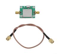 RF 50 MHz jusqu'à 6 GHz avec gain de 20 dB et alimentation USB, amplificateur de signal à faible bruit pour circuits de transmission HF pour extension de portée, compact avec affichage LED et boîtier