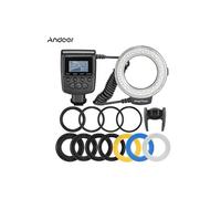 Andoer RF-550D Macro Bague Flash pour Canon Nikon Pentax Olympus Panasonic Sony DSLR