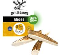 RF-DEER Elk Antler XL 120-180g 13-17cm hard natural antler, eco chew toy for dogs, healthy chew toy, chew bones for pleasure and dental care