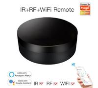 RF + IR télécommande Wifi intelligent universel, Tuya infrarouge pour contrôle de maison intelligente pour TV DVD AUD AC fonctionne avec Alexa Google Home