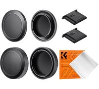Rf-Mount 2 Cache Boitier 2 X Bouchon Arrière 2 X Protection Griffe 1 X Chiffon Compatible Avec Canon Eos R50/R100/R10/R8/R7/R6/R6 Ii/R5/R5C/R3/Rp[SHY9290910]
