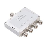 RF Power Splitter, 800~2500MHz 35W Signal RF Power Splitter 4 Way Divider, Signal Module N Type Interface RF Power Splitter