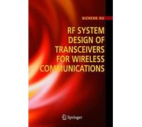 Rf System Design Of Transceivers For Wireless Communications