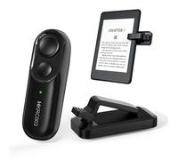 RF Télécommande Liseuse Kobo,Kindle,Tourne Page Liseuse for iPad iPhone Android Tablets,Tourneur Page Liseuse pour Lire Noir