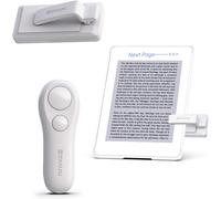 Rf Télécommande Liseuse Kobo, Kindle, Tourne Page Liseuse For Ipad Iphone Android Tablets, Tourneur Page Liseuse Pour Lire Des Romans Et Prendre Des Photos(Blanc)[CLA9300075]