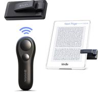 RF Télécommande Liseuse Kobo,Kindle,Tourne Page Liseuse for iPad iPhone Android Tablets,Tourneur Page Liseuse pour Lire des Romans et Prendre des Photos(Noir)(Q95)