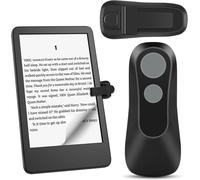 RF Télécommande Tourne Page Commande pour Kindle Liseuse, Tourne Page Liseuse pour Lire des Romans/Prendre des Photos/Aimer la Vidéo, Tourne Page Silencieuses pour Android/Phones/Tablettes