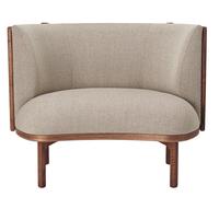 RF1904 Sideways Lounge Chair Fauteuil Carl Hansen & Søn Noyer huilé / Re-Wool 0218 - 5715397804029