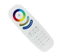 RF2.4G Contrôleur LED 8 zones Télécommande tactile pour bandes RGB+CT et RGBWC, variateur avec contrôle de groupe synchronisé et modes dynamiques (télécommande à distance)