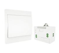 RF433 Interrupteur sans Fil, sans Pile, télécommande Murale, Interrupteur Mural, Auto-alimenté, sans câblage, émetteur pour Panneau Mural (kit à 1 Voie)