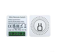 RF433MHz Interrupteur intelligent 16 A 2900 W Télécommande pour lumière et ventilateur