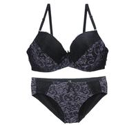 RFAGDS Ensembles de Lingerie Push-up en Dentelle pour Femmes Soutien à Armatures Ensemble Soutien-Gorge et Culotte Soft Cup Lift Up