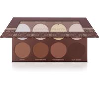 Rfcbc-Palette Contouring ¿ Professionnelle En Poudre : 8 Couleurs Dans Un Seul Kit Avec Des Tonalités Pour Le Contouring, Une Poudre Fixante Et Illuminateurs