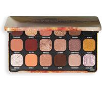 Rfcbc-Revolution Beauty, Palette De Fards À Paupières Forever Flawless, 18 Teintes Pigmentées Mattes & Irisées, Végan & Sans Cruauté, Bronze