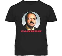 RFD6Uww23 Cannon TV Show Frank Cannon Detective T-Shirt Black XL