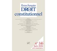 Rfdc 2026, n.146 - Collectif - Puf - broché - Revue