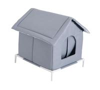 RFDRR Nid surélevé d'extérieur for Maison de Chat, Porte Chaude for Chat, Tente fermée Coupe-Vent for Animaux de Compagnie, abri for Chat, Porche, Grange et arrière-Cour(42 * 42 * 42)