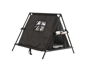 RFDRR Nouvelle Tente Portable for Chat et Chien, lit de Voyage Pliable for Animaux de Compagnie, abri extérieur léger for Chats(Black,40 * 44 * 43)