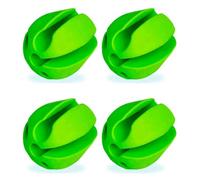 Rfeeuubft 4 Pièces Boule Fixe de Canne à Pêche Portable, Pince de Canne à Pêche TPE Support de Canne à Pêche en Silicone de Style Poutre