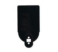 Rfeeuubft Cache Plaque d'Immatriculation pour Scooter - Support de Plaque d'Immatriculation - Plaque d'Avertissement - Accessoire de Skateboard - Noir