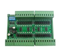 Rfeeuubft Entrée numérique PNP 32 canaux isolée RS485 Contrôleur Modbus Rtu DC 12 V 24 V Interrupteur à douille quantitative Carte (avec boîtier)