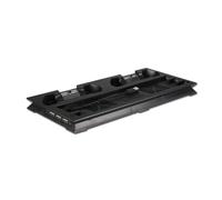 Rfeeuubft Support Vertical de Refroidissement 2 Contrôleurs Chargeur Station de Charge 2 Ventilateurs de Refroidissement 3 HUB pour Accessoires PS 4 Pro