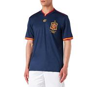 RFEF - Espagne Coupe du Monde 2010 Tee-Shirt en jersey finale réplique officielle, Bleu Marine Taille XS