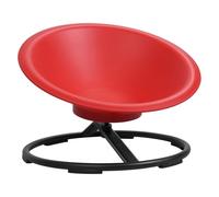 RFEGJVII Chaise rotative pour Enfants, Chaise pivotante sensorielle Enfants autistes avec Rotation à 360 ° et Base antidérapante, Jeu en intérieur, Cadeau Rouge