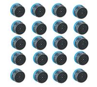 RFGTHY AéRateur De Robinet 20 Pcs Robinet Aérateur, Pièces De Rechange Limiteur De Débit Insérer Évier Aérateur Bassin Robinet Filtre-Robinet Accessoires De Cuisine Facile à Installer(8L Min)