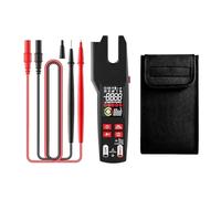 RFGTHY Pince Multimètre Numérique, Fourche DC/AC 600A, Ampèremètre Professionnel, Courant T-RMS, OpenJaw, Testeur Électrique, Multimètre Automatique Facile à Utiliser(U6 Fork Clamp Meter)