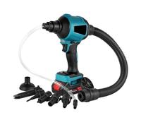 RFGTHY Souffleur De Poussière sans Fil, 1000W, 40000 TR/Min, Fonction D'aspiration, 8 en 1, Multifonction, Rechargeable, for Batterie 18v LéGer Et Portable(1 Battery)