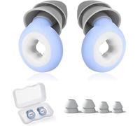 Rfgvc-Bouchons D'oreille Pour Dormir, Bouchon D'oreille Anti Bruit En Silicone, Réutilisable Quiet Ear Plugs Protection Auditive Boule Quies Pour Sommeil Travail Voyage Anti Ronflement (Bleu)