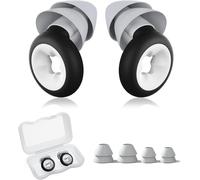 Rfgvc-Bouchons D'oreille Pour Dormir, Bouchon D'oreille Anti Bruit En Silicone, Réutilisable Quiet Ear Plugs Protection Auditive Boule Quies Pour Sommeil Travail Voyage Anti Ronflement (Noir)