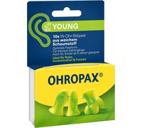 RFGVC-Young Lot de 10 bouchons d'oreilles en mousse souple pour oreilles avec petits conduits auditifs ¿ Indice d'isolation acoustique SNR 35 dB ¿ Idéal pour le calme, la concentration et les
