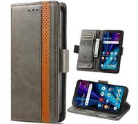 RFID Blocage Case pour ZTE Blade A56, Socle Cover, Magnétique Etui Portefeuille Coque pour ZTE Blade A56-001