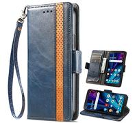RFID Blocage Coque avec ZTE Blade A56 Pro, Style d'entreprise Étui, Housse Portefeuille Fonction Support pour ZTE Blade A56 Pro-10