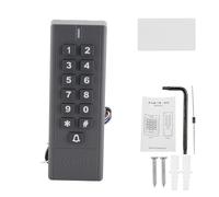 RFID Keypad Access Control Card Reader, Wireless Door Security System, IP67 Water Resistant with Password and Card Unlock, for Outdoor Home Office Gate Use