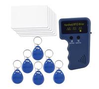 RFID Reader Writer, RFID ID Handheld Card Duplicator, RFID Card Copier, 125KHz Portable ID Scanner, Handheld RFID Reader, RFID Duplicator for Access Cards, RFID Card Writer with Tags
