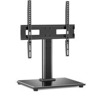 RFIVER Pied TV avec Support Universel sur Table Hauteur Réglage pour Téléviseurs Ecran LED LCD Plasma de 27 à 55 Pouces Noir UT4001