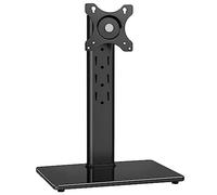 Rfiver Support Ecran PC pour Moniteur jusqu'à 32 Pouces Pied Bras de Moniteur pour Bureau Inclinaison/Pivotant/Rotation/Réglable en Hauteur Supporte jusqu'à 10kg MS1001