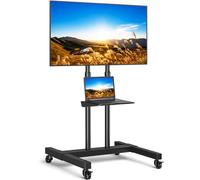 RFIVER Support TV sur Pied pour Téléviseurs LCD LED Plasma 32-80 Pouces