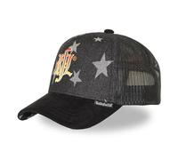 RFL Rock'nFreeLife Casquette Trucker imprimée Filet Logo brodé visière imprimée Star, Bleu Taille TU