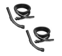 RFMWVSNIA Tuyaux D'aspirateur Rallongés De 3,5 M, Compatibles avec Les Pièces De Rechange for Aspirateurs C1, C2, C3 Et C4, avec Poignée Courbée, Accessoires De Nettoyage Domestique(2pcs)