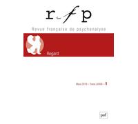 RFP 2019, t. 83, n° 1 Regard - Collectif - Puf - broché - Revue