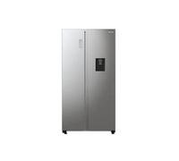 Rfrigrateur amricain HISENSE - RS711N4WCE - 2 portes - Classe nergtique E - 91 x 64,3 x 178,6 cm - Inox
